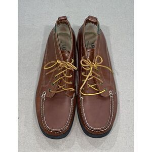 Eastland MEN BOOTS Seneca Chukka‎ Boot Active Memory Foam Brown Leather Size 10D